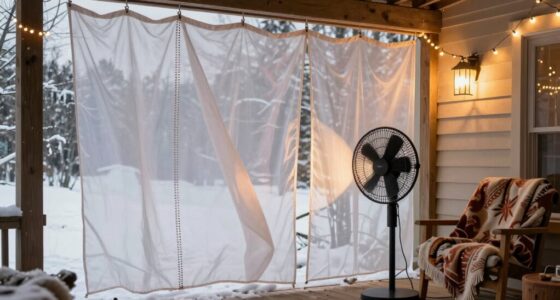 diy porch winter warmth