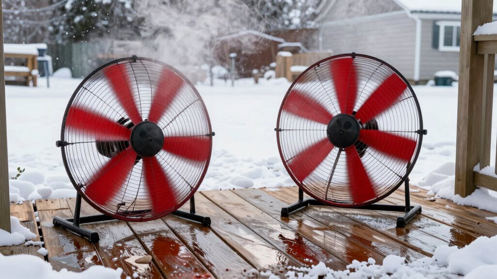 drying porch moisture quickly