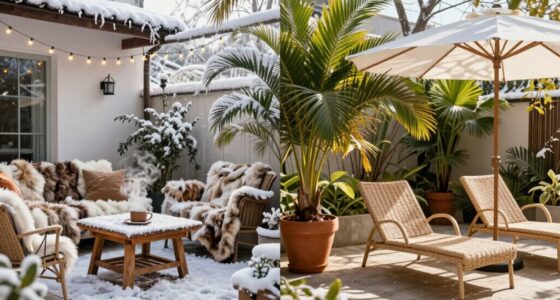 dual climate patio setups