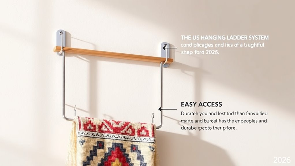 durable adjustable hanging system
