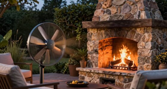 enhancing outdoor fireplace performance