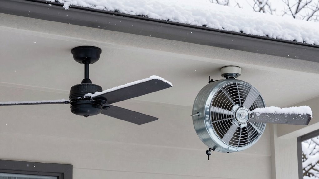 fan ratings for snow