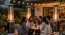 fans enhance patio warmth