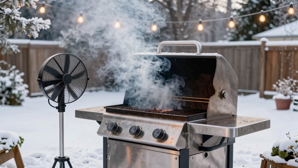 fans reduce winter smoke