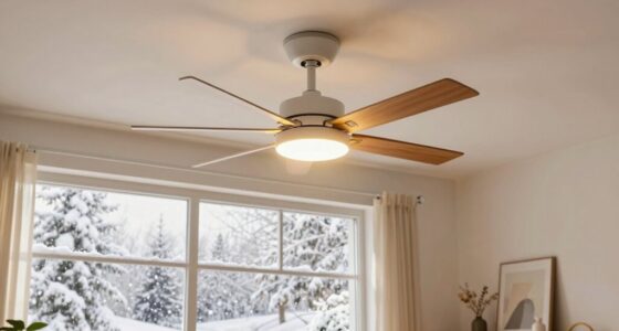 fans with built in lighting