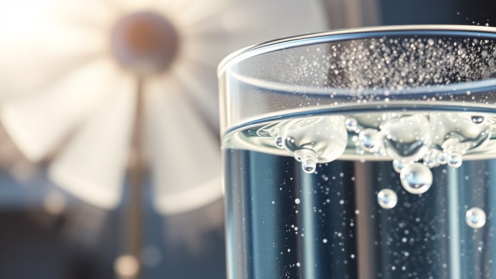 filtered water prevents mineral buildup