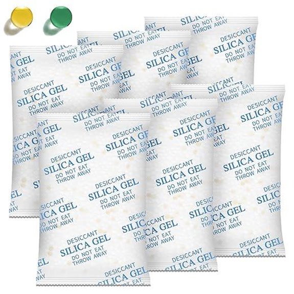 Silica Gel Packets 16-Pack Food Grade Desiccants
