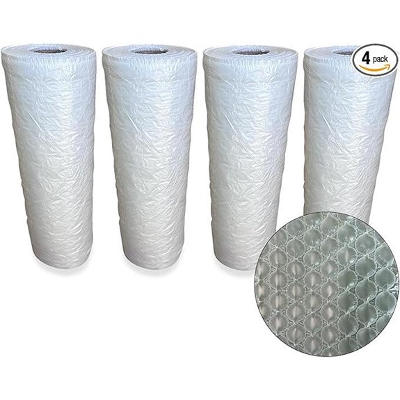 Bubble Wrap Rolls - 4 Rolls 984 FT 1/2 x 12