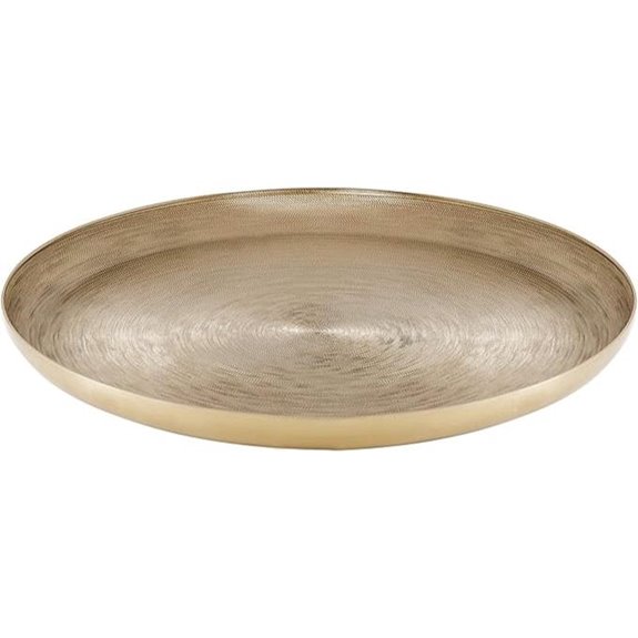 Kate and Laurel Stovring Gold Mid-Century Tray