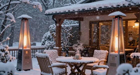 heated patio winter maintenance
