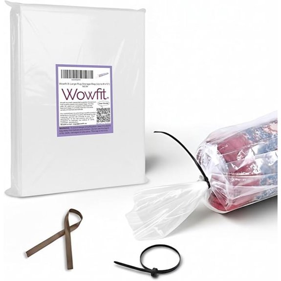 Wowfit Heavy Duty Rug Storage Bag (8'x10')