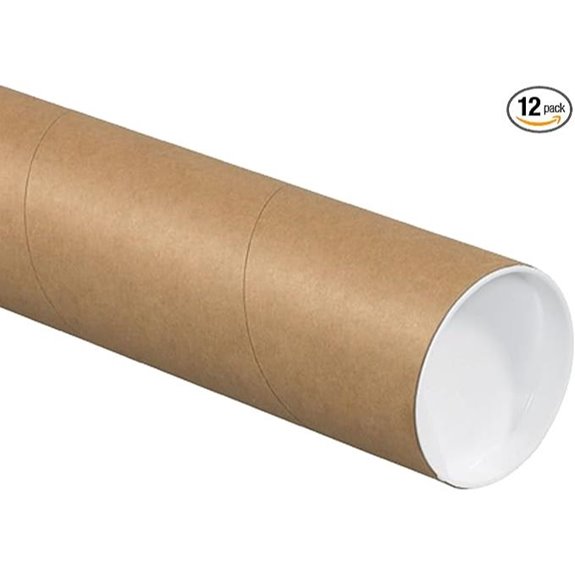 AVIDITI 12-Pack Heavy Duty Shipping Tubes