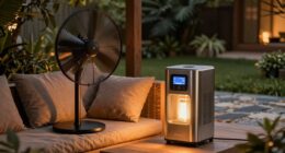 indoor fan and heater