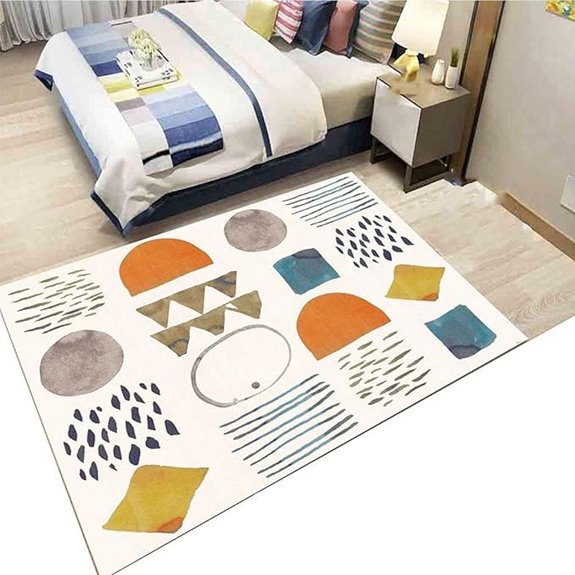 Infrared Heated Floor Mat with Timer and Sensor