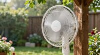 install fans to deter mosquitoes