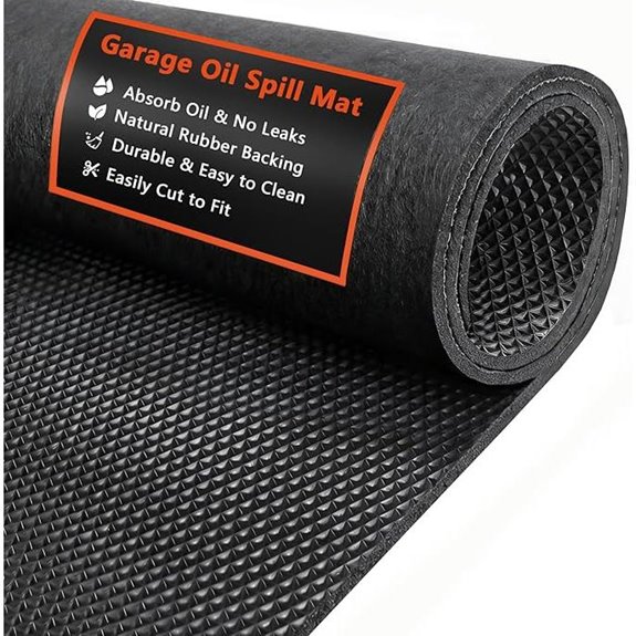 AiBOB Garage Floor Mat 60x72 inches Waterproof & Absorbent