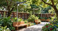 library reading garden s year round adaptations