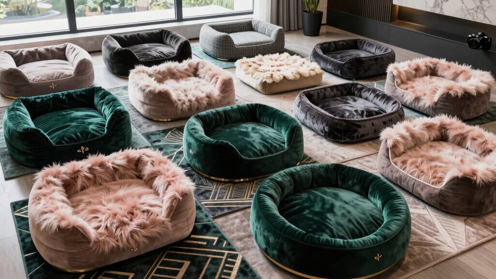luxury pet bed collection