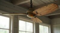 maintain wooden fan blades