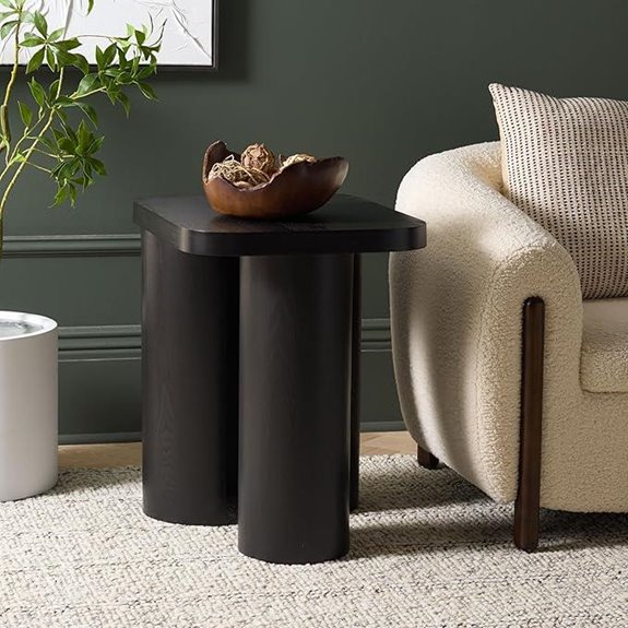 SAFAVIEH Ahani Modern End Table with Sculptural Legs