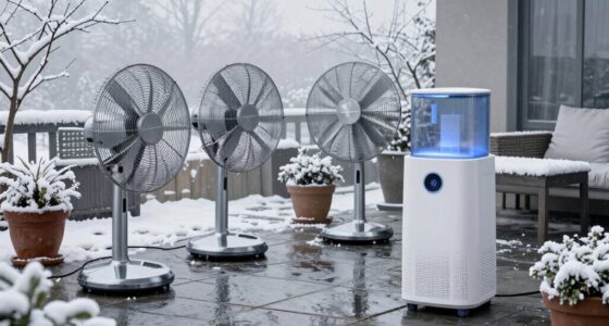 moisture control winter patio