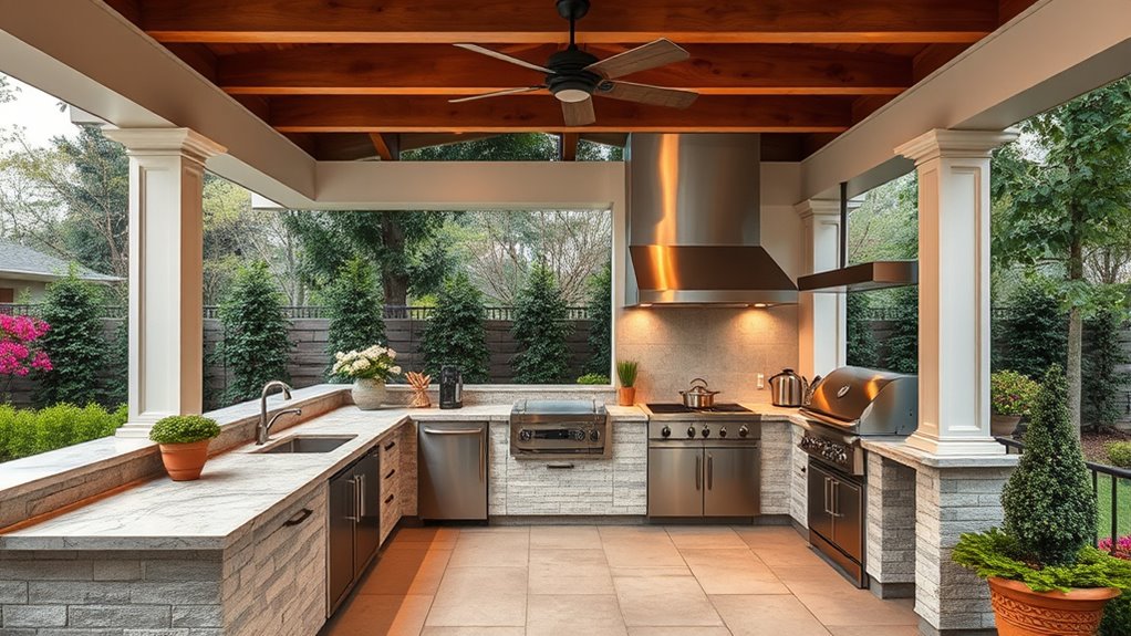 optimal outdoor kitchen design