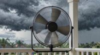 outdoor fan wind resistance