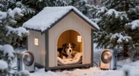 outdoor pet winter fans
