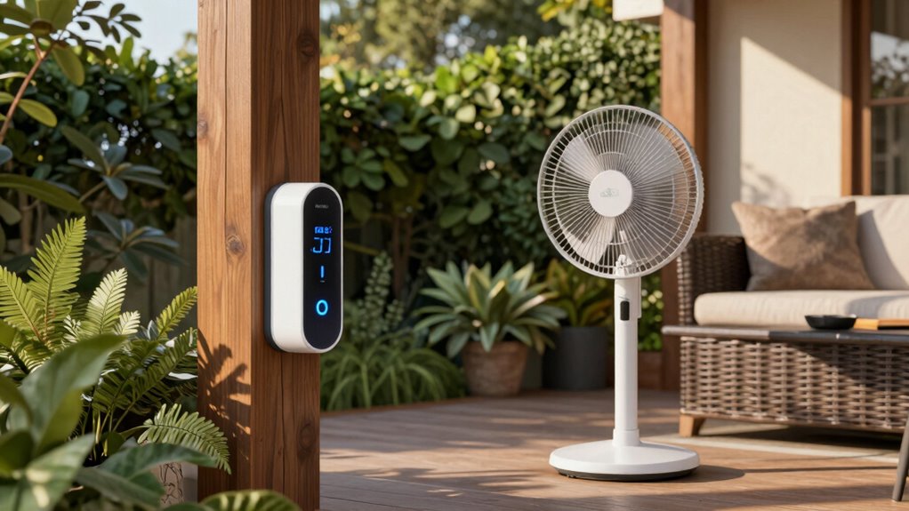 patio climate temperature sensors