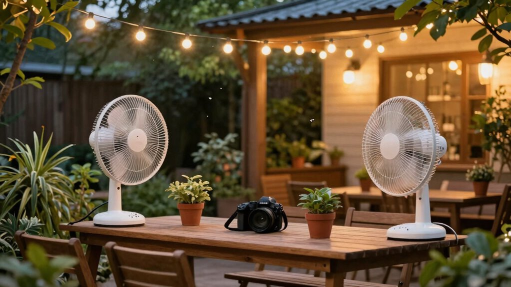 position fans to prevent pests