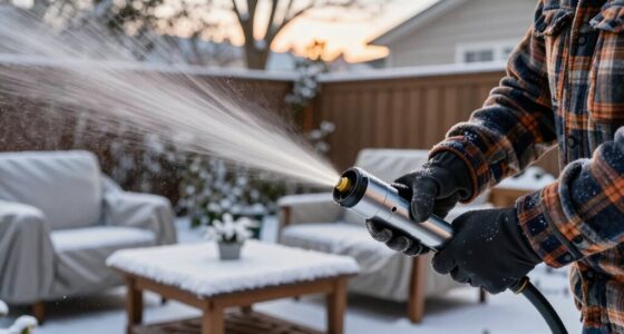 prepare misting system for winter