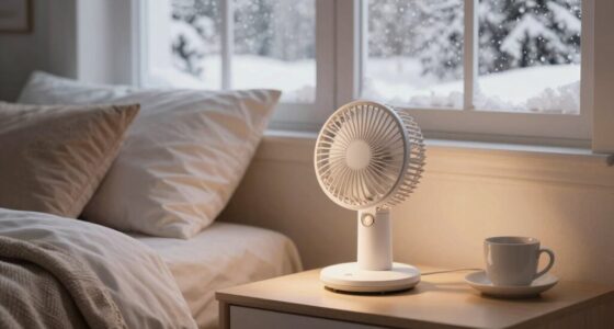 quiet winter bedroom fans