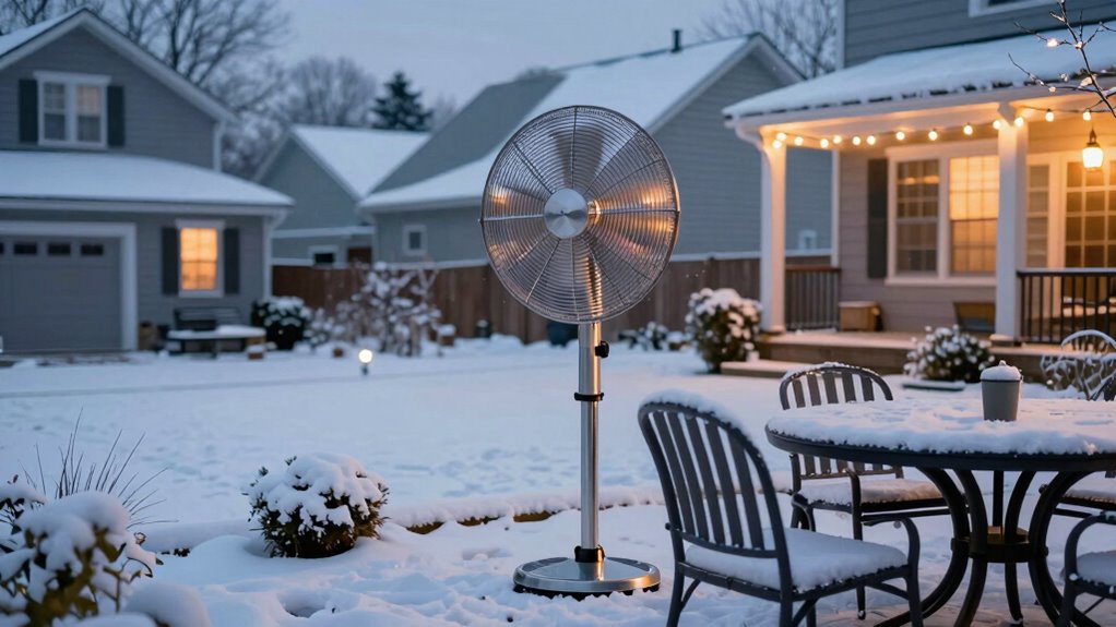 respectful outdoor fan use