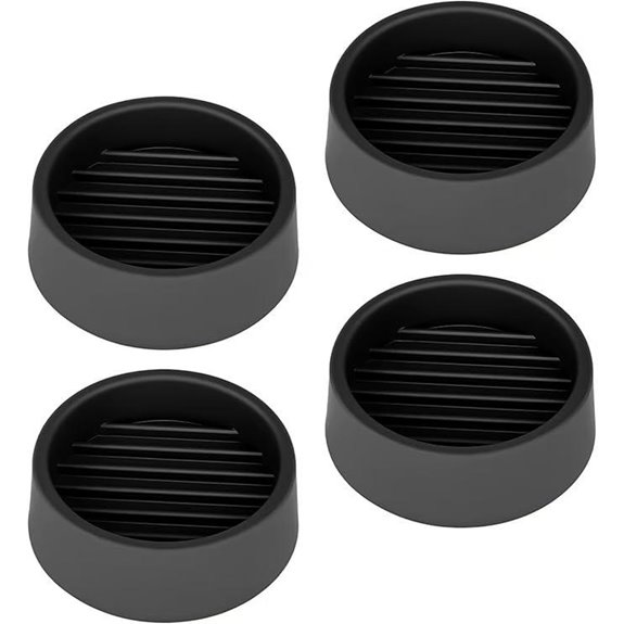 Non-slip Furniture Pads 4 Pcs Rubber Caster Cups
