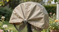 selecting gazebo fan cover