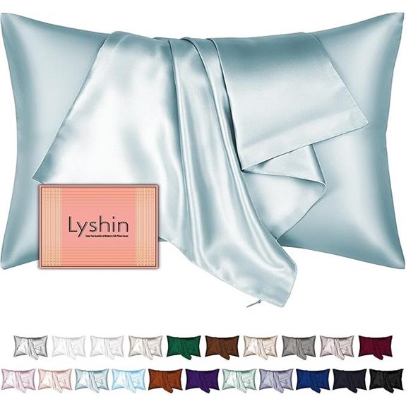 Mulberry Silk Pillowcase with Hidden Zipper 20x26 inches