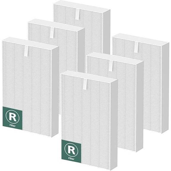 Honeywell HEPA Air Purifier Filter 6-Pack