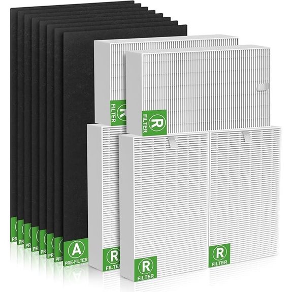 6 Pack HPA300 HEPA Filters for Honeywell Air Purifiers