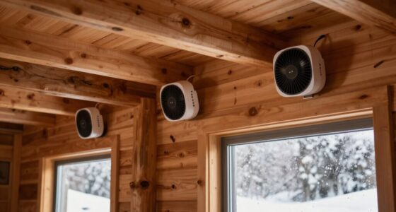 solar powered smart cabin fans