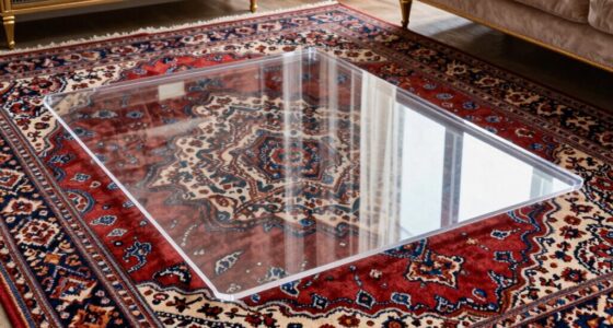 top acrylic rug protectors