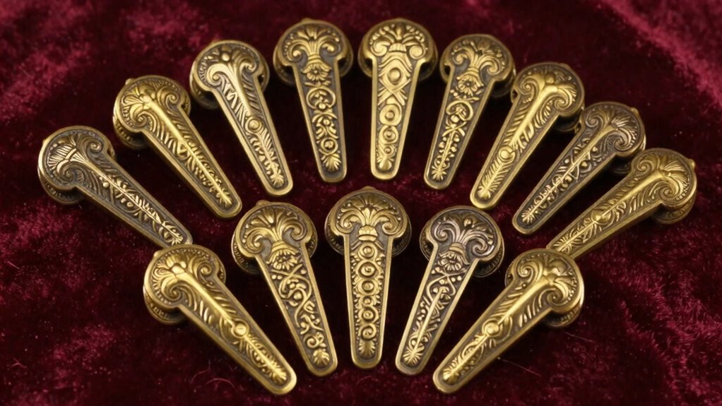 top antique brass curtain tiebacks