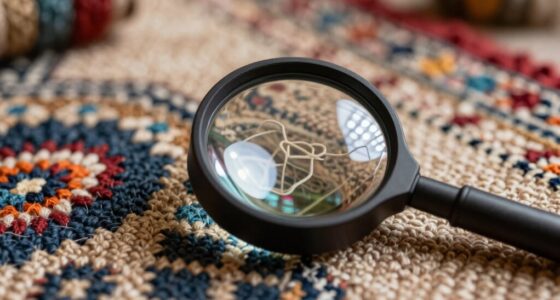 top led magnifying loupe rugs