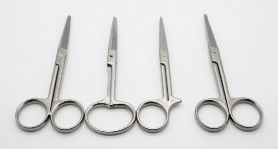 top surgical curved scissors