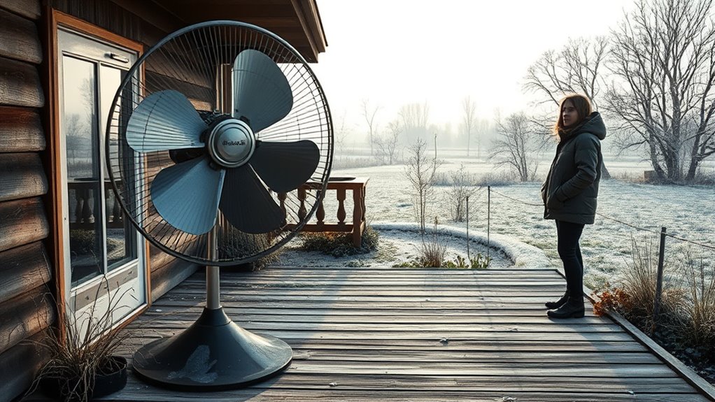 use outdoor fans safely