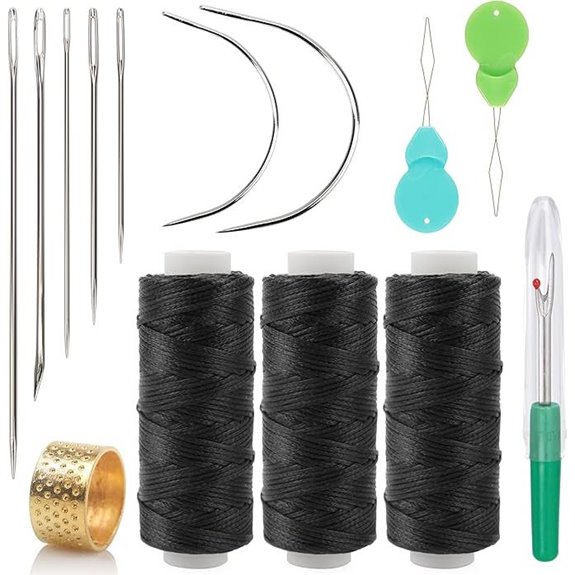 Ryalan Waxed Thread Sewing Kit with Needles