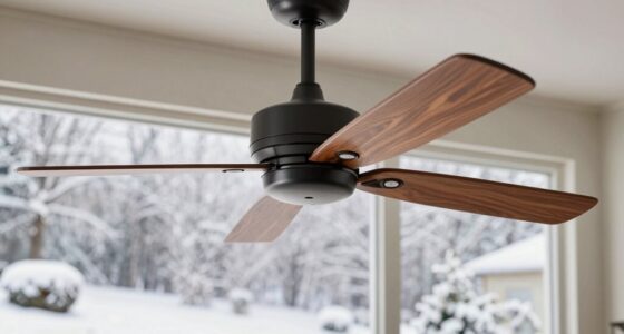 winter fan blade adjustment