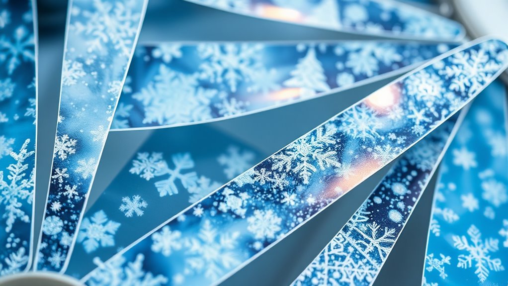 winter inspired snowflake elegance