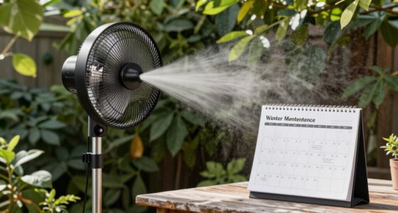winter misting fan schedule