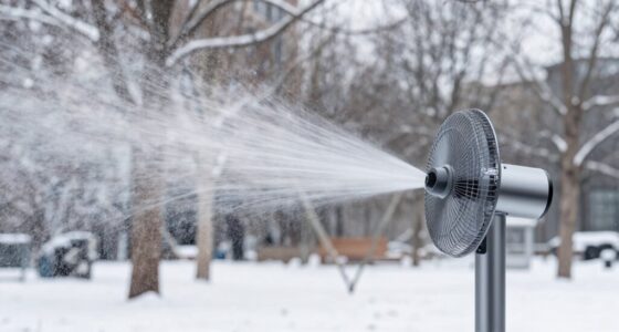 winter misting water usage