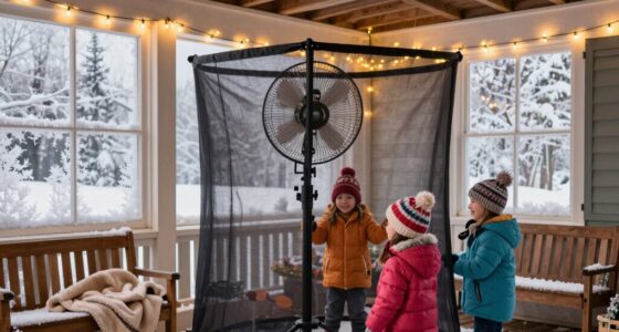winter porch fan safety